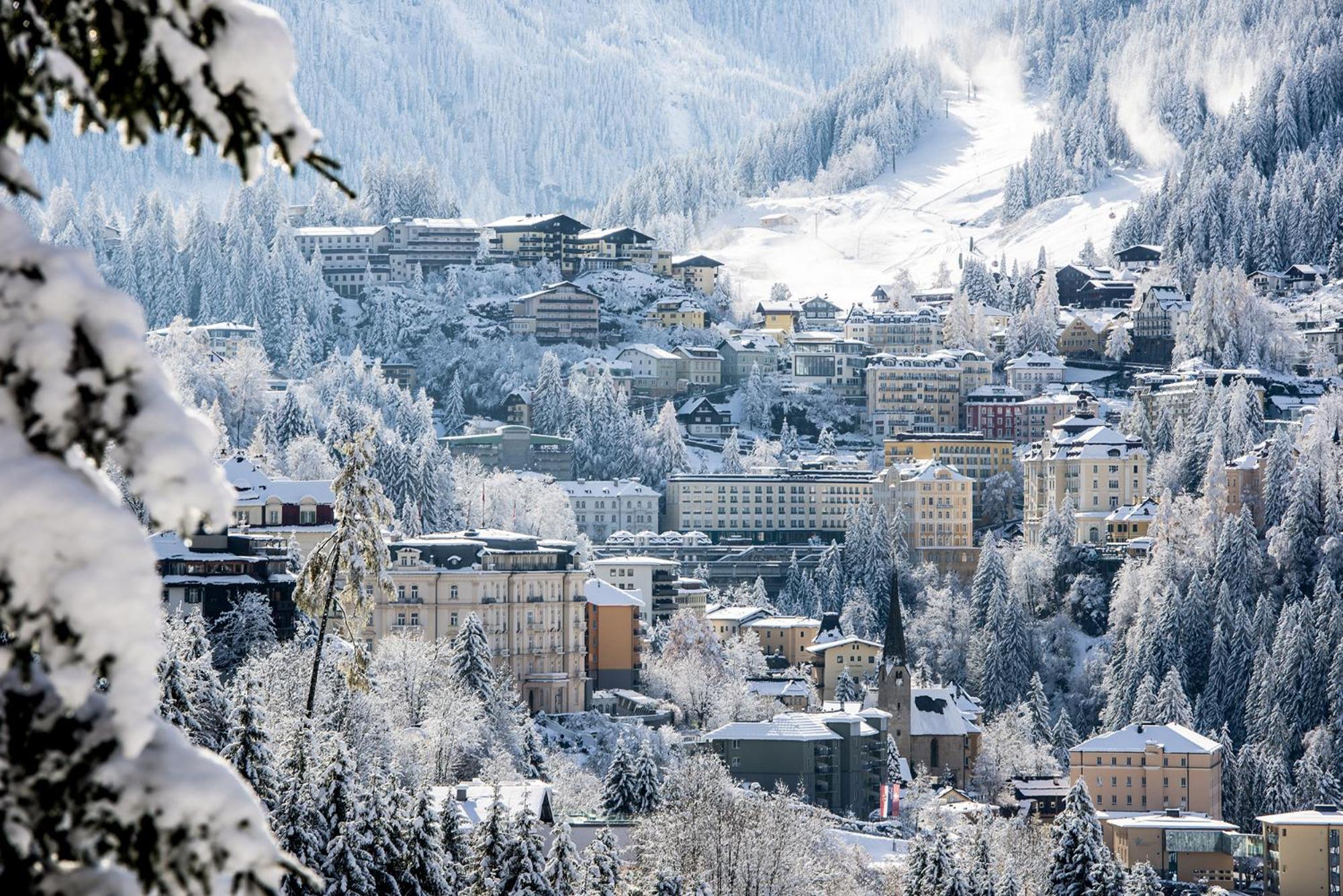 Alpine Spa Hotel Haus Hirt Bad Gastein Bagian luar foto