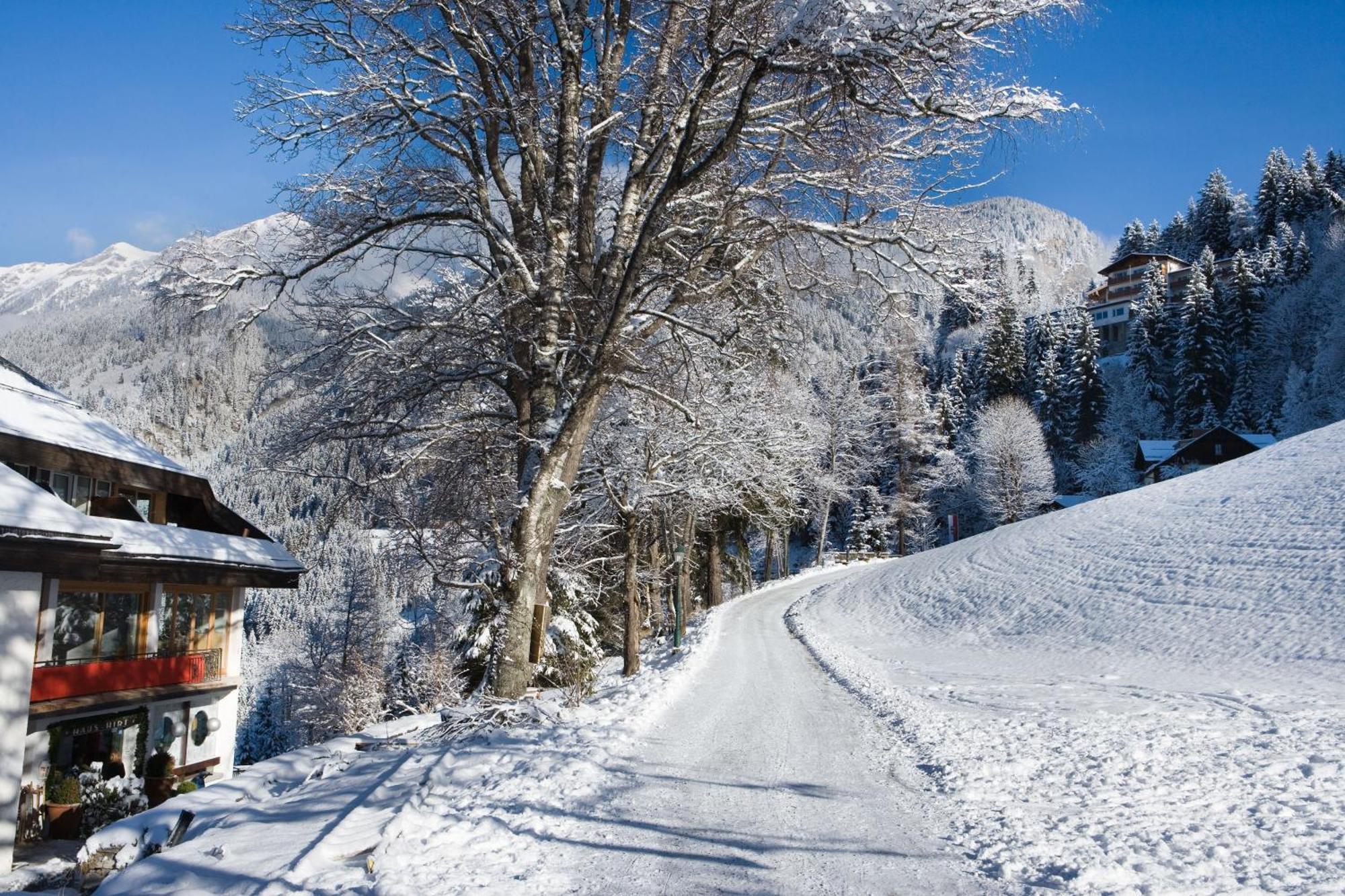 Alpine Spa Hotel Haus Hirt Bad Gastein Bagian luar foto