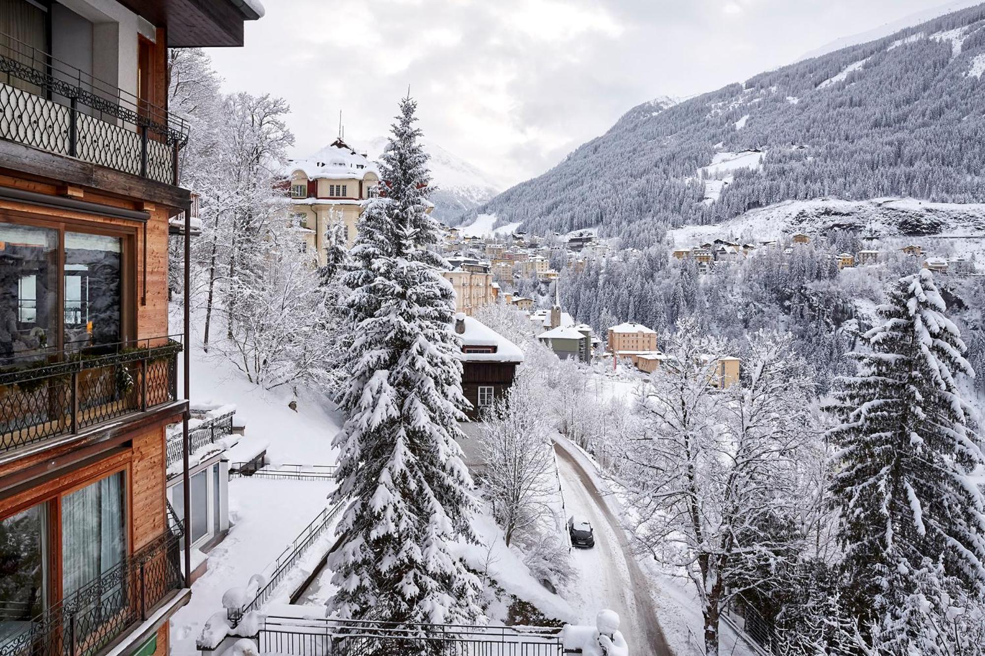 Alpine Spa Hotel Haus Hirt Bad Gastein Bagian luar foto