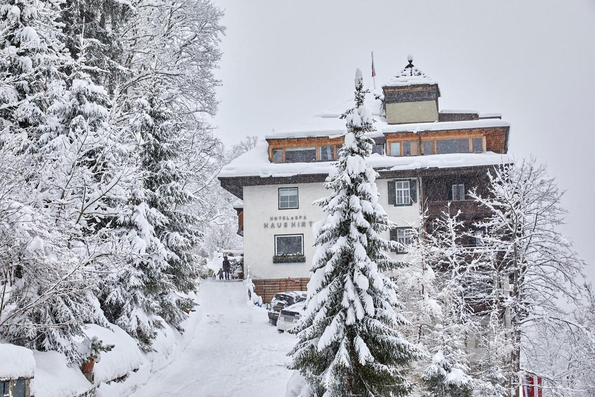 Alpine Spa Hotel Haus Hirt Bad Gastein Bagian luar foto